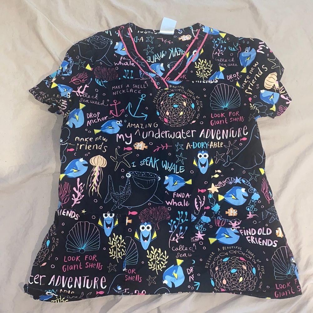 Disney Nemo Scrub top